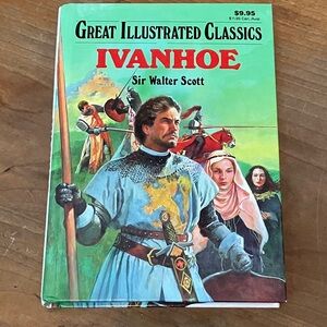 Great Illustrated Classics: Ivanhoe by Sir Walter Scott hardcover vintage 1994